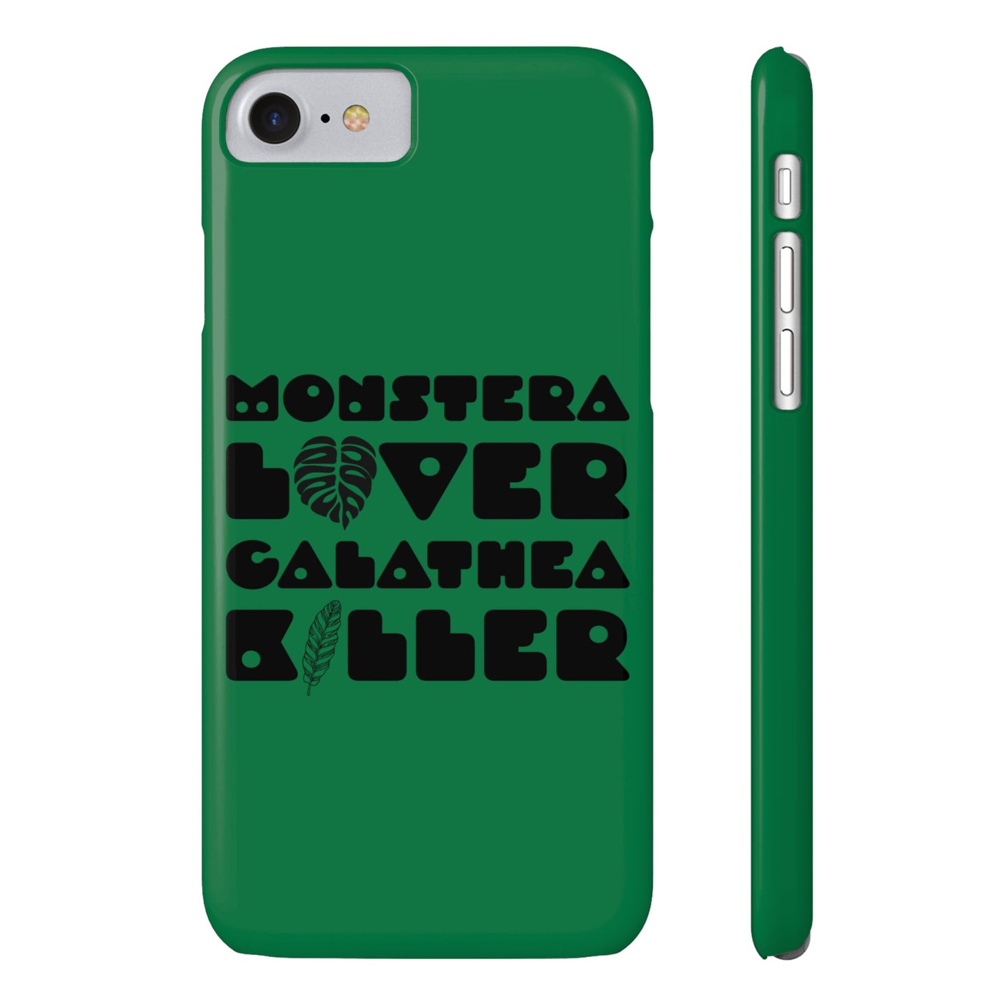 Monstera Lover Calathea Killer iPhone Slim Case