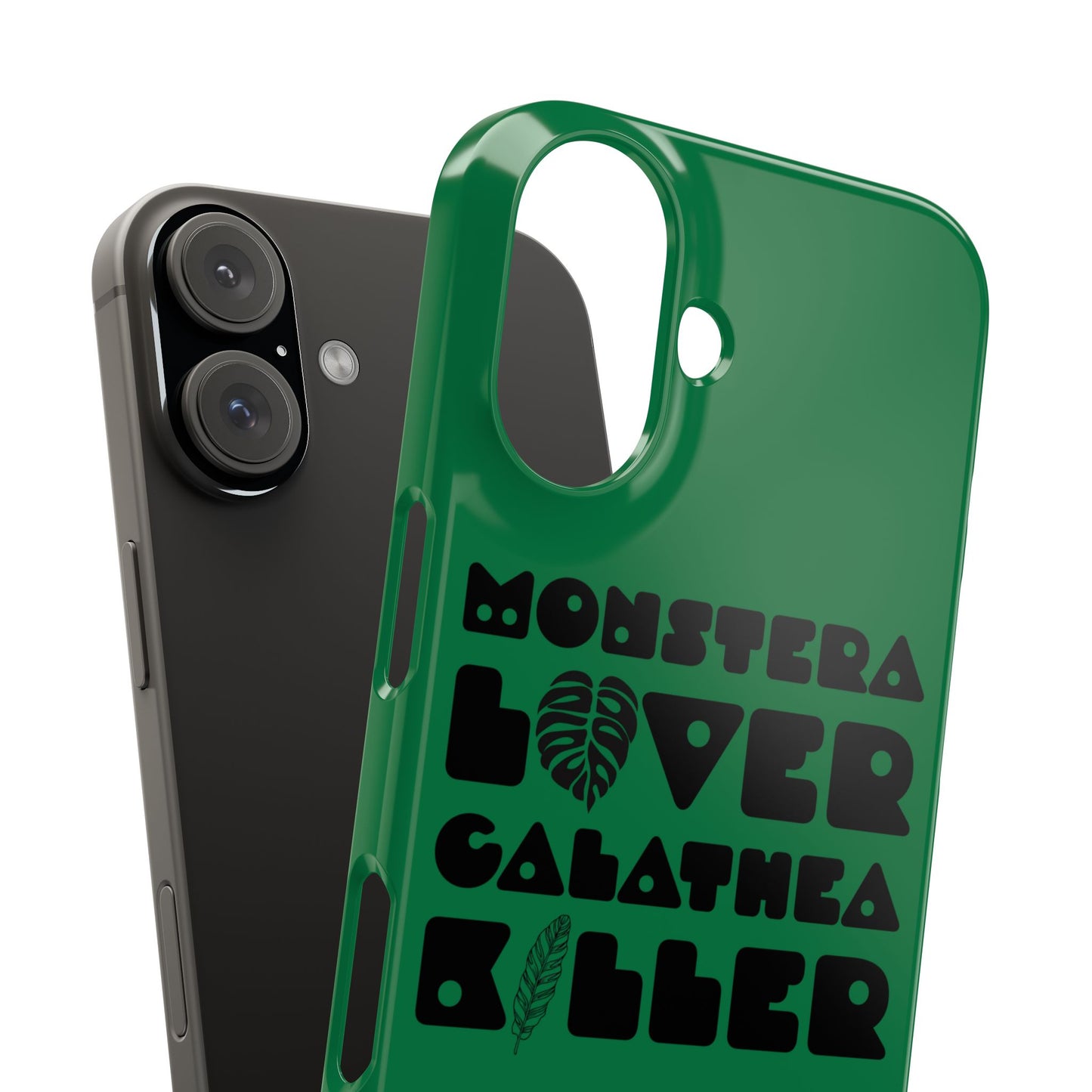 Monstera Lover Calathea Killer iPhone Slim Case