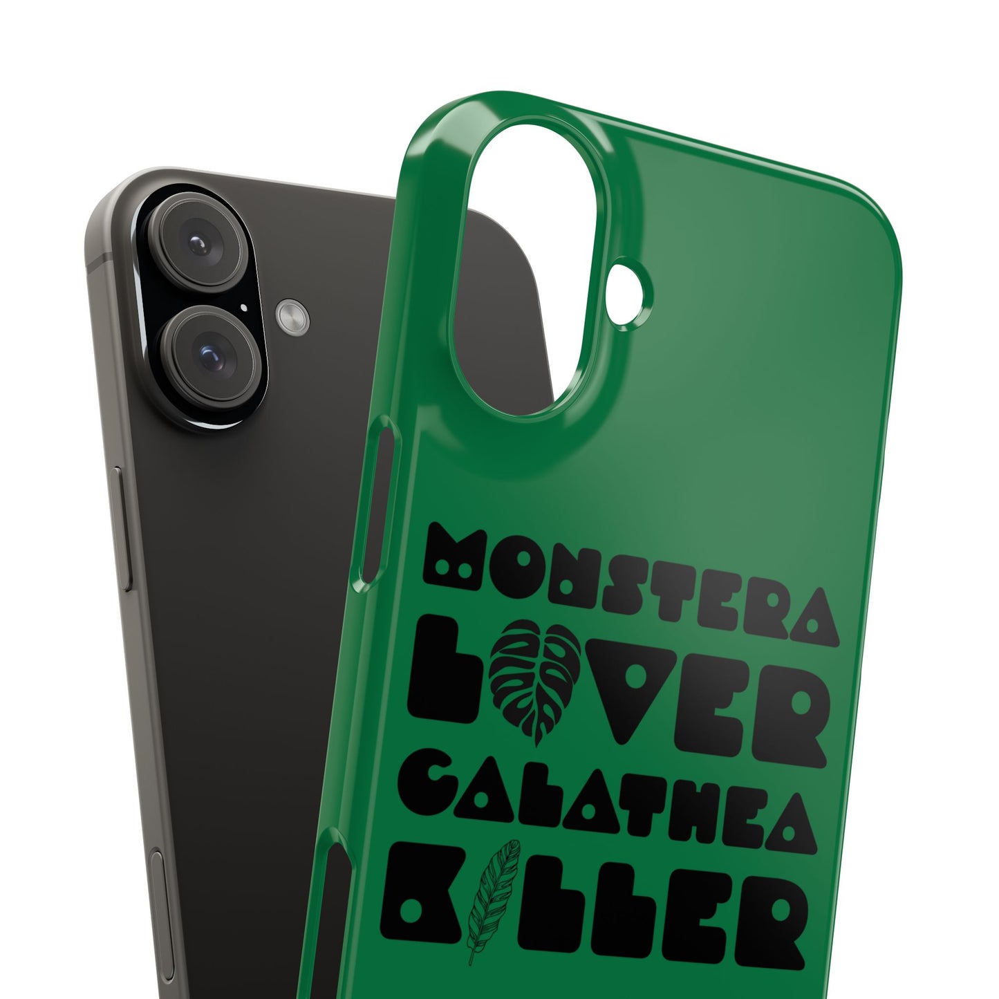 Monstera Lover Calathea Killer iPhone Slim Case