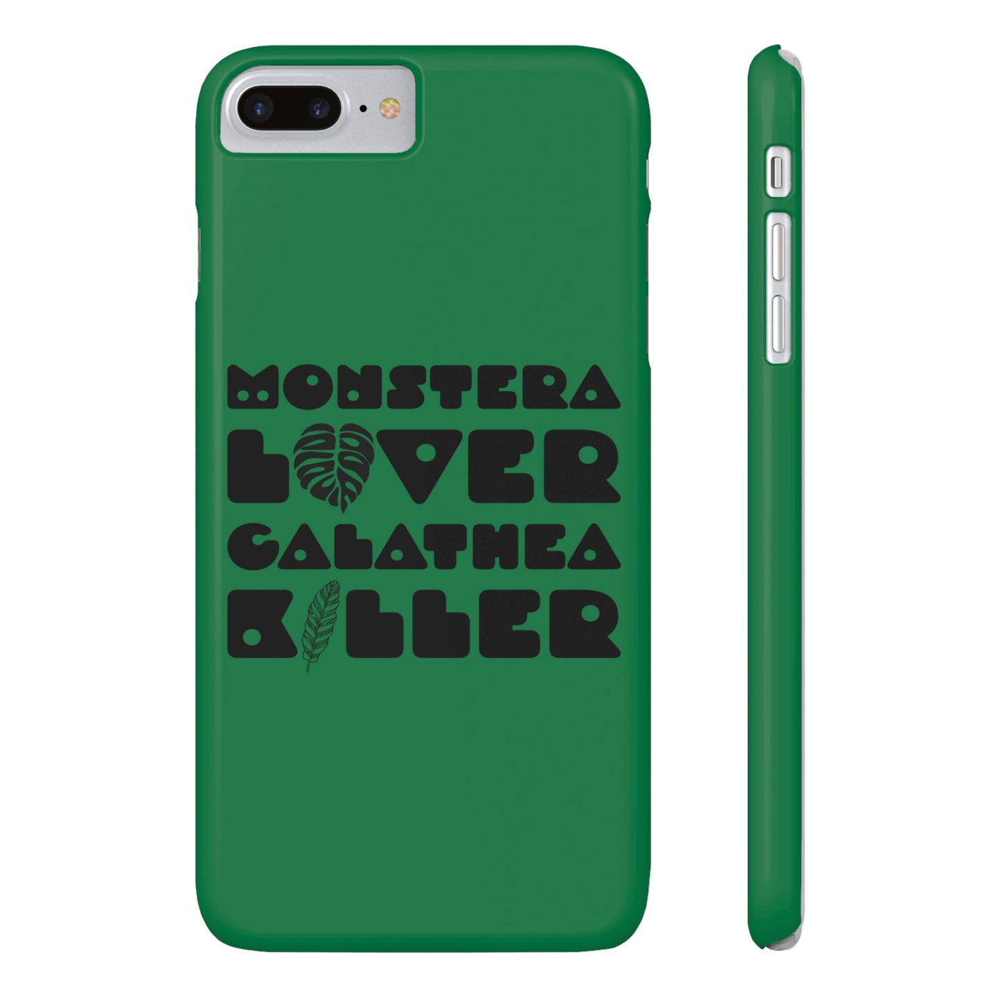 Monstera Lover Calathea Killer iPhone Slim Case