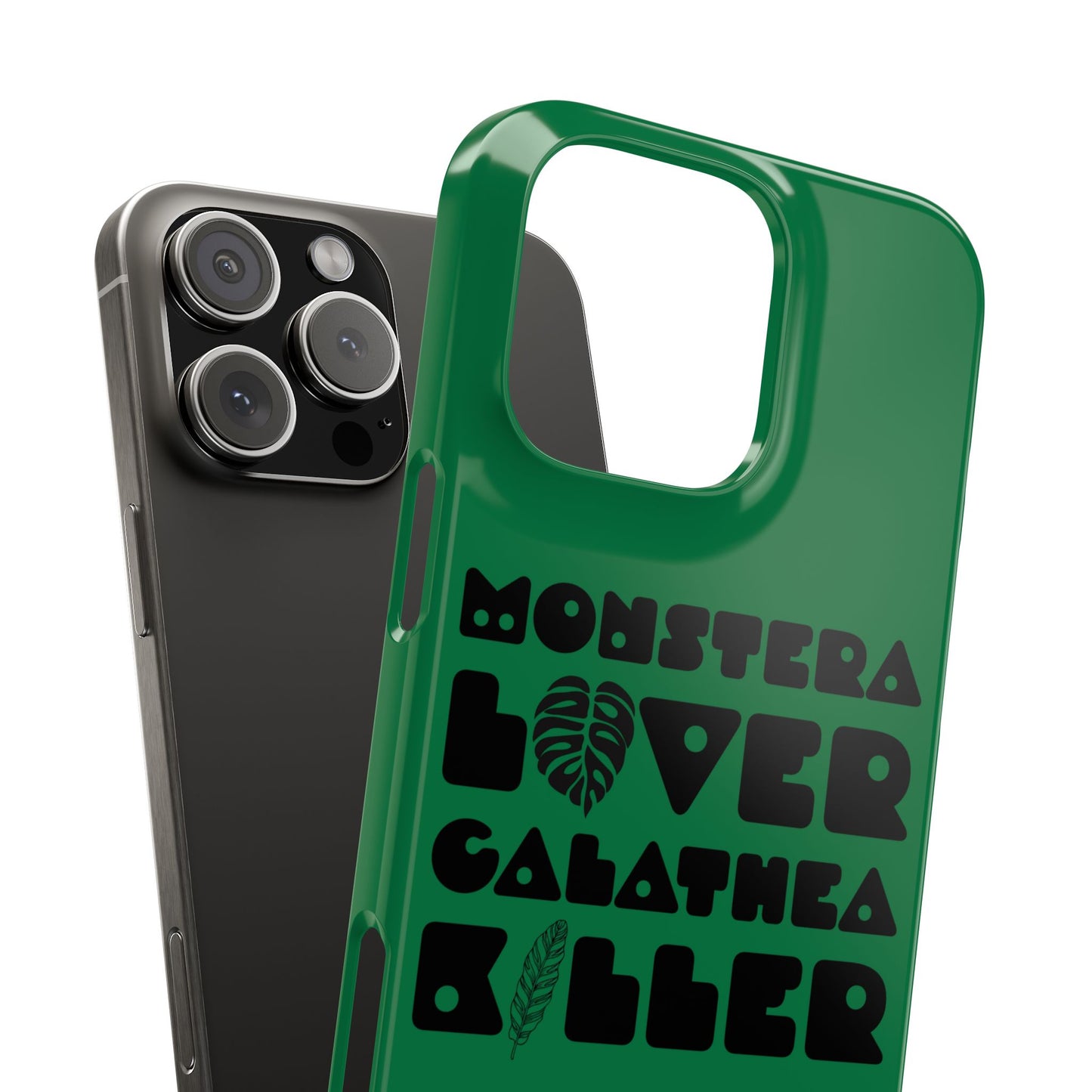 Monstera Lover Calathea Killer iPhone Slim Case